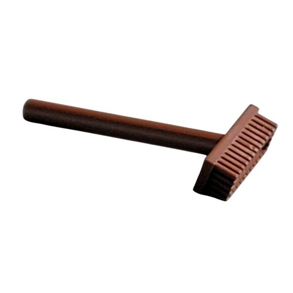 LEGO Push Broom Reddish Brown 3836 Utensil Replacement Pieces Parts‎ Cleaning - Picture 1 of 2